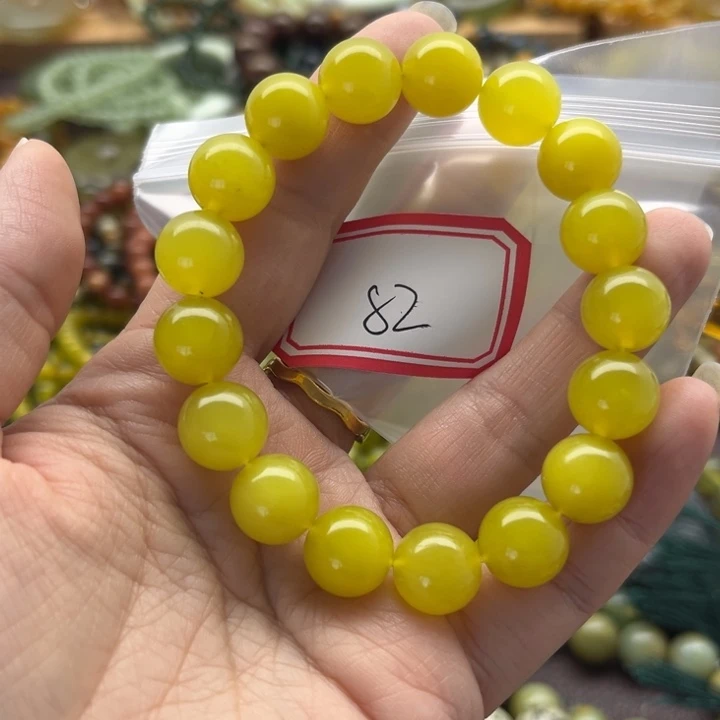 蛇纹石玉未镶嵌手链