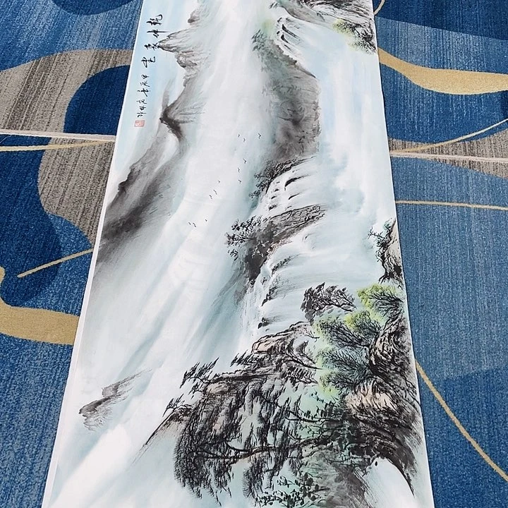 国画F****9绘画作品庞林画芯