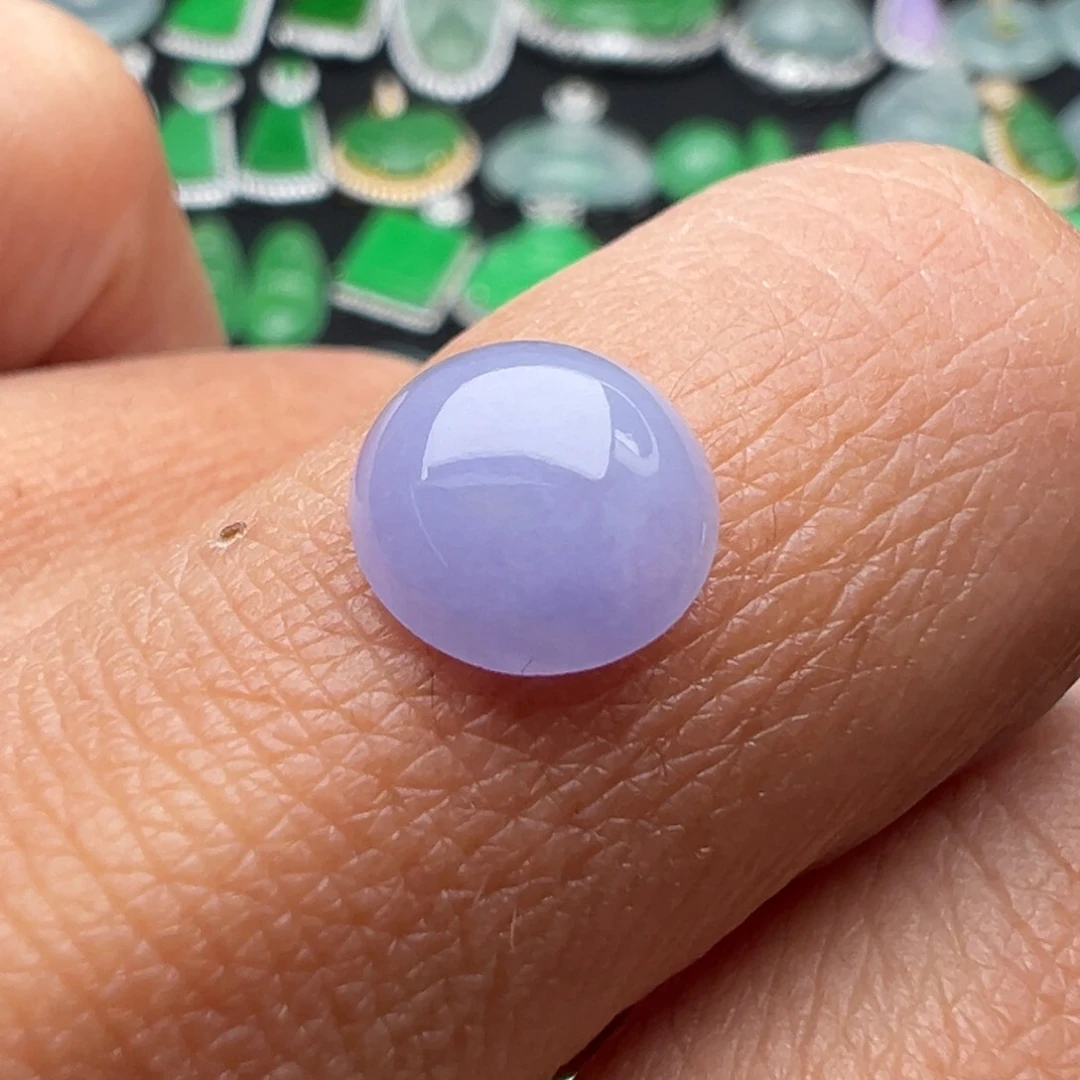 翡翠颈饰未镶嵌蛋8.8