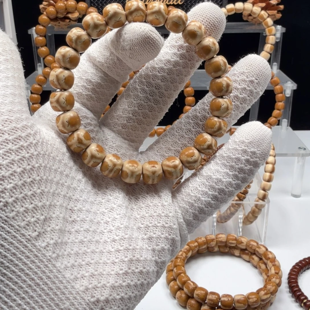 *****紫金鼠手串实心，鬼脸