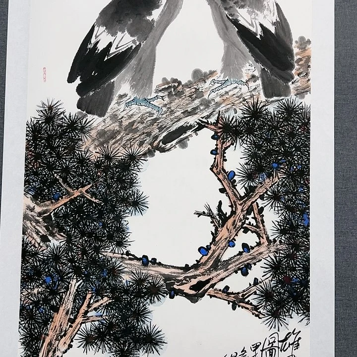 国画书画作品多次
