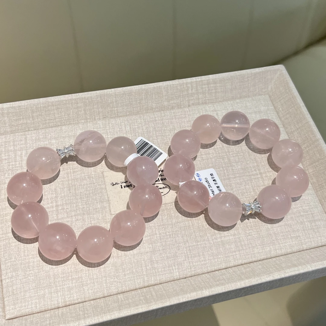 「拍两单69*2」4572 果冻粉水20mm-手串多样性发其一