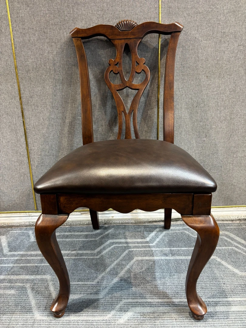 2把cy239餐椅 550*610*1000 坐高500复古简约座椅坐具