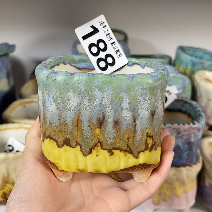 景德镇陶瓷盆 满30包邮 口8