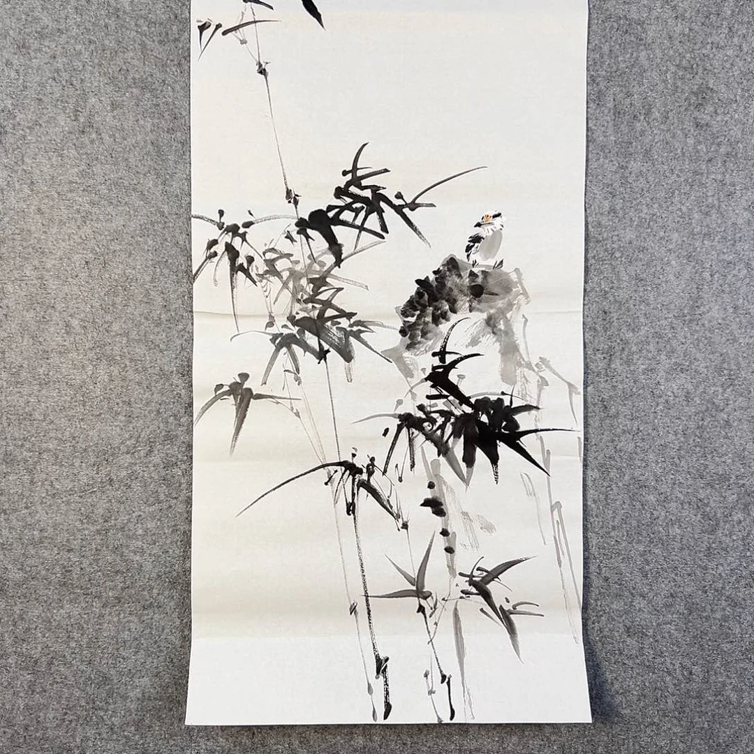 国画488 牡丹等植物生长于这里生长