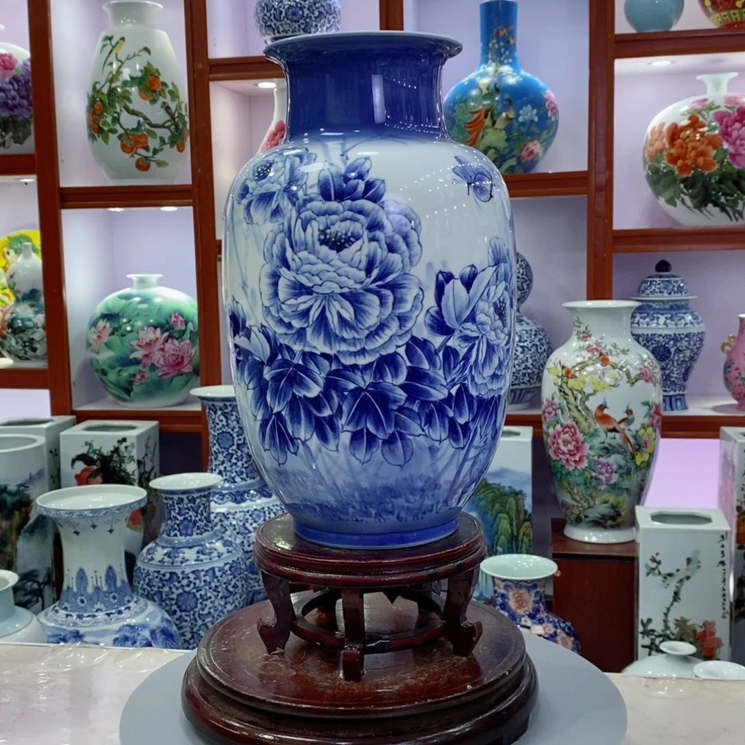 瓶景德镇手工手绘