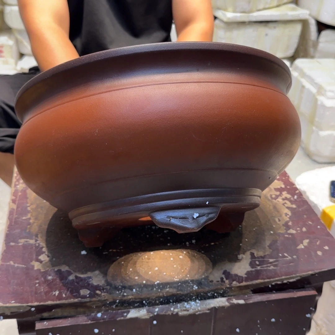 紫砂花盆口径30.15口径