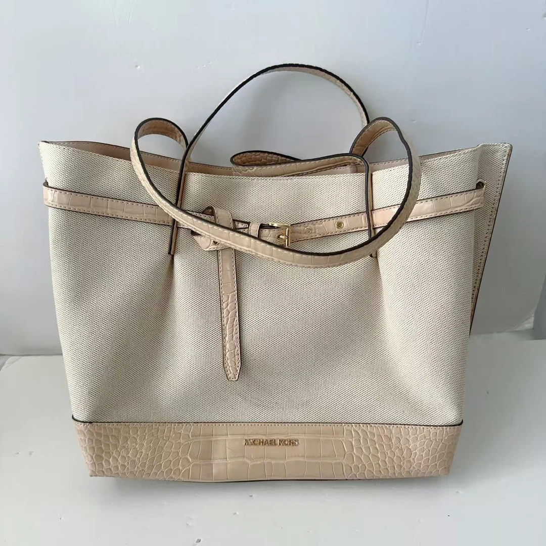 95新 MICHAEL KORS/迈克高仕 迈克高仕米白色大托特