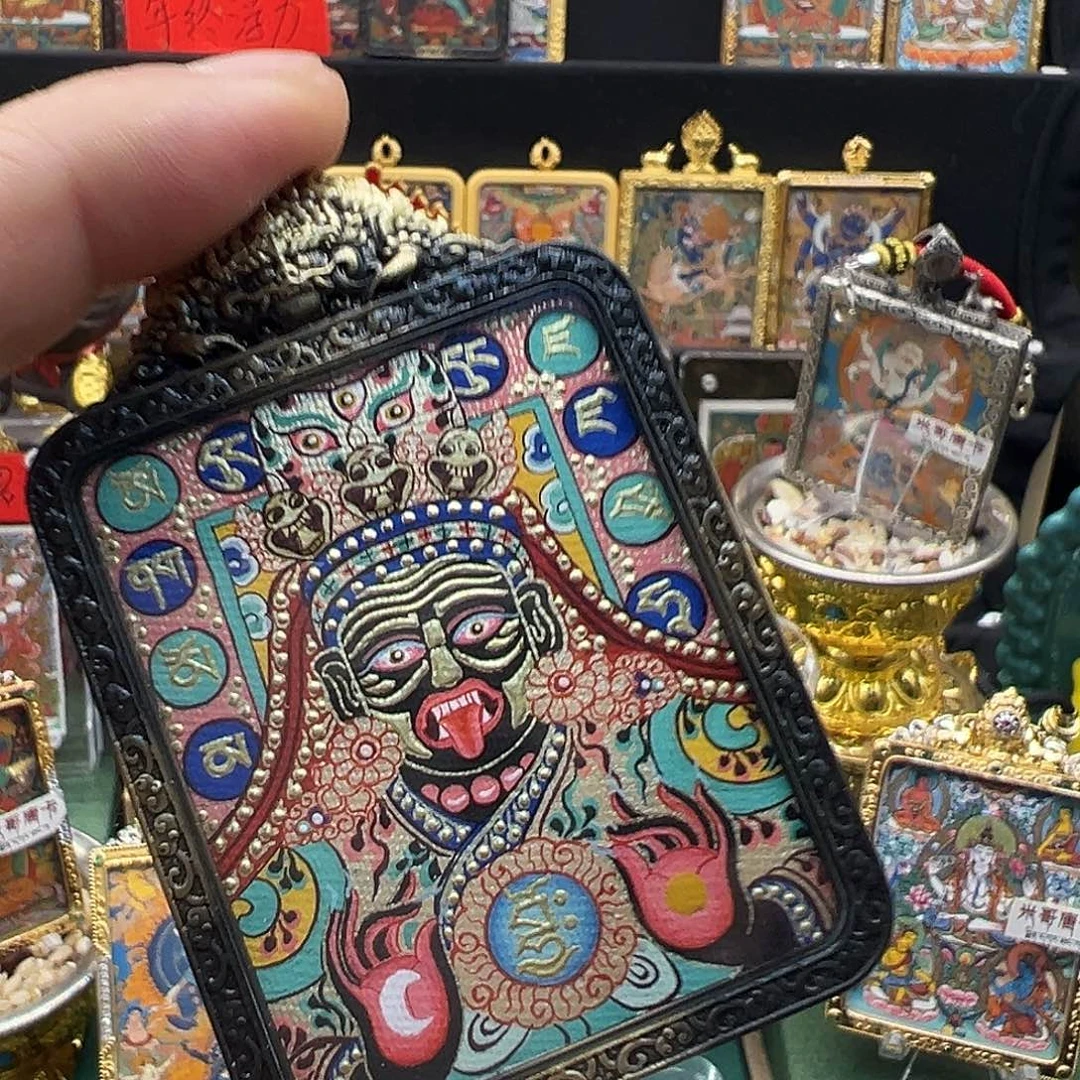 吊坠吉**。手绘扎基拉姆精品