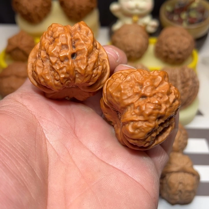 文玩核桃把件41蛤蟆头