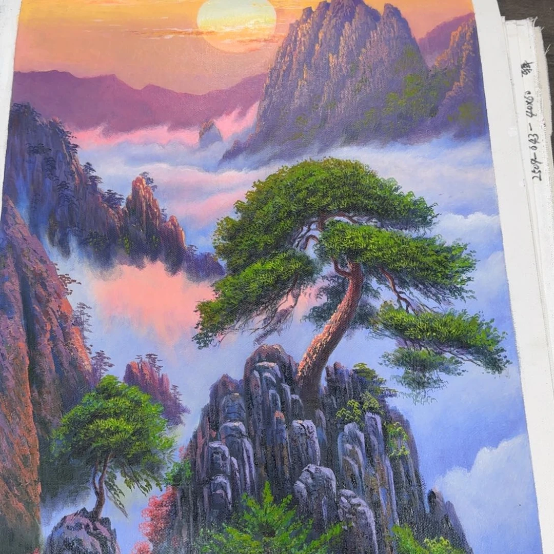 油画我也不知道为什么这么