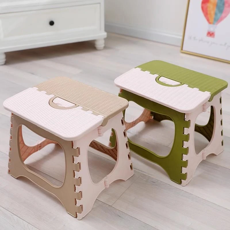 塑料折叠小凳子户外便携钓鱼马扎卫生间浴室儿童换鞋椅子家用板凳