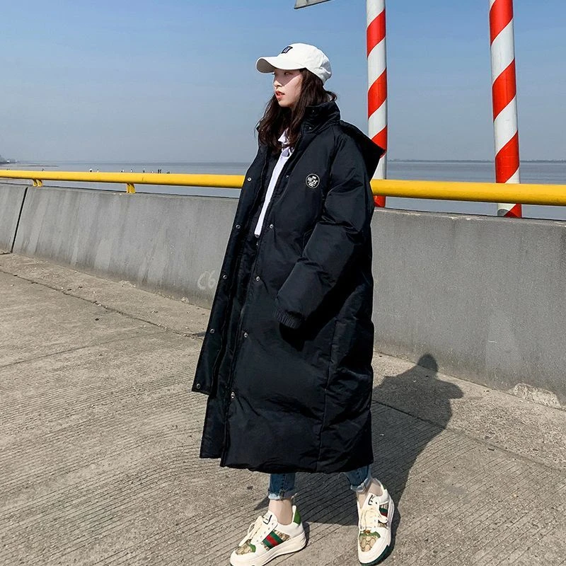 HFJY/和锋金羽加厚面包服棉衣棉服女韩版宽松冬季外套中长款棉袄