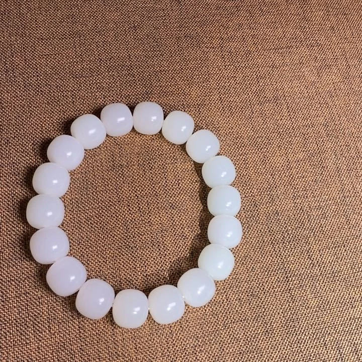 手链未镶嵌和田玉（糖玉）究**满