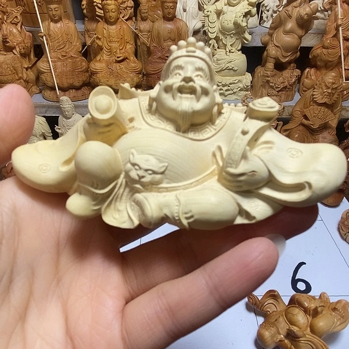 柏木（崖柏）财神爷 微瑕