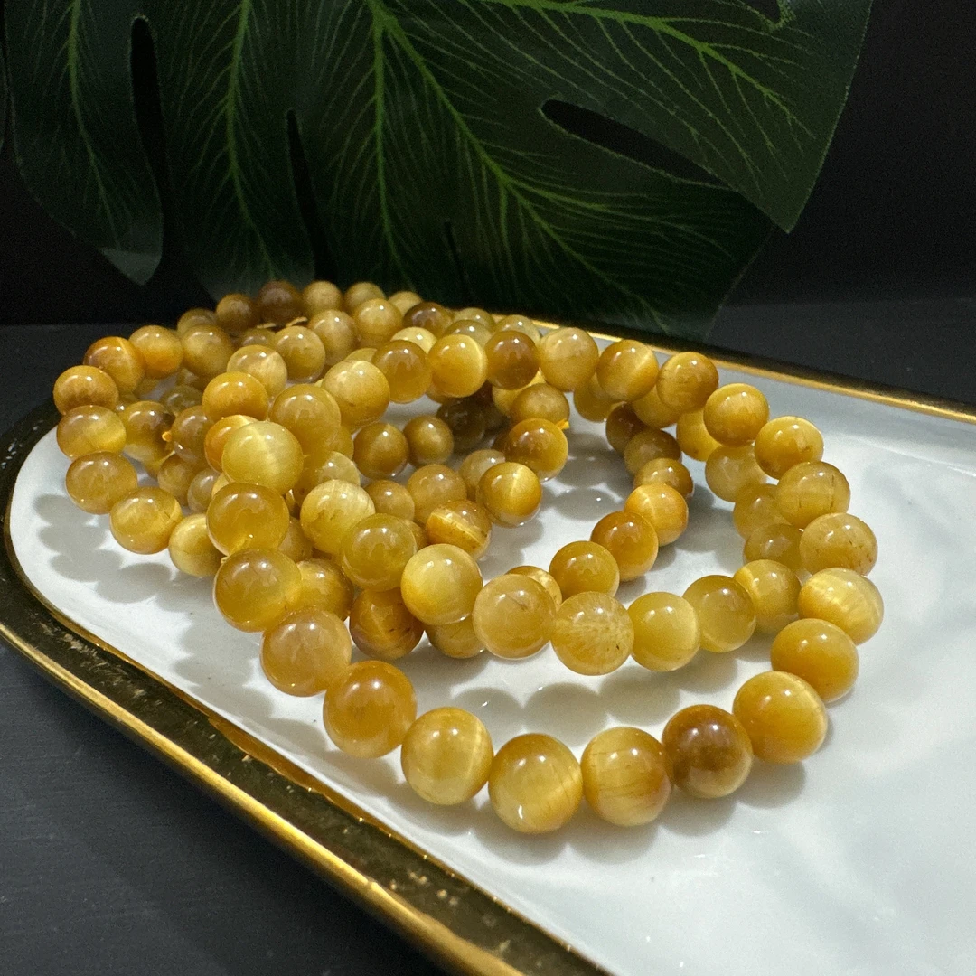 s551天然金虎眼手串单圈  多样性发一件