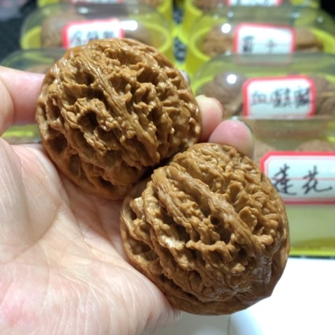 吊坠文玩核桃货头49.5九龙筋71克