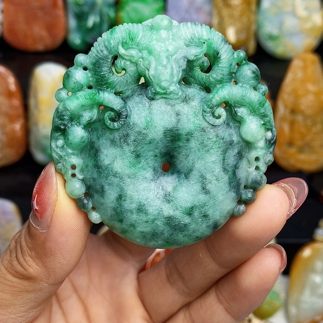 定制翡翠未镶嵌翡翠A货一物一证福利款