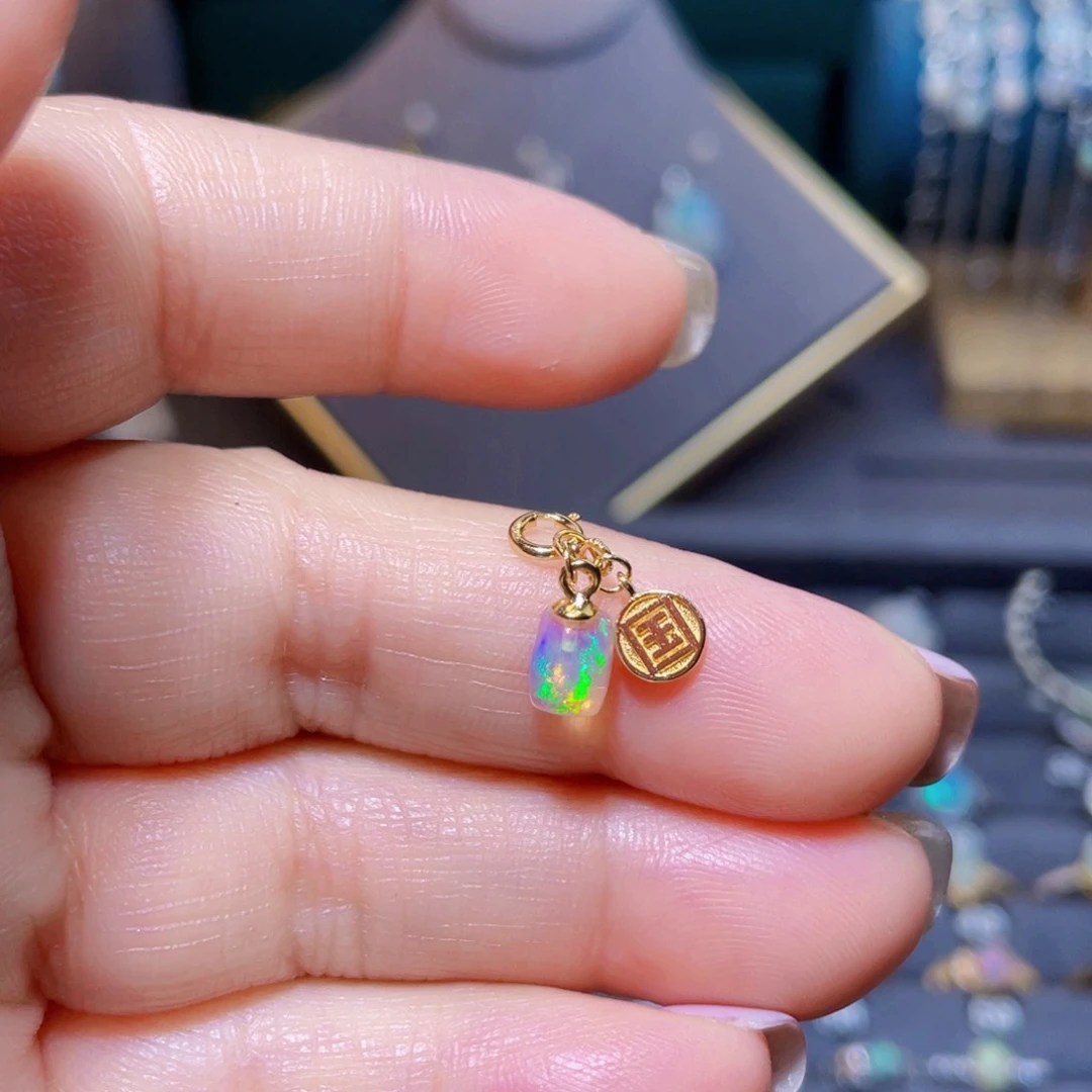 欧泊吊坠〉银S925镶嵌?*?