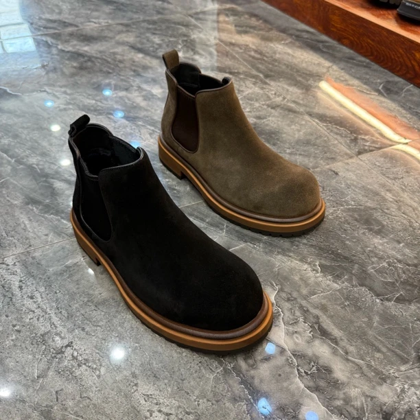 棉鞋纯皮马丁靴一脚蹬款式小一码拍