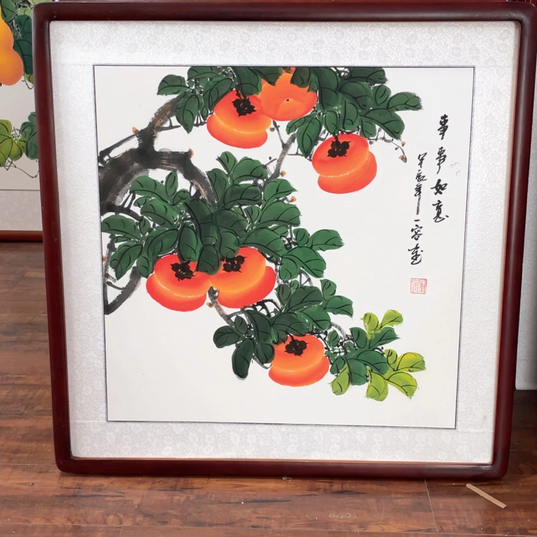 国画带框尺寸63*63厘米