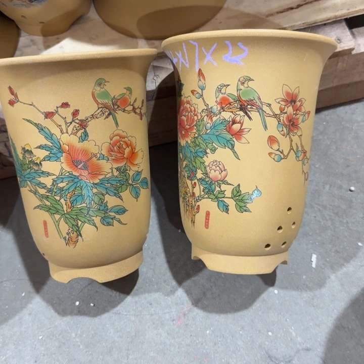 紫砂花盆22/17/14