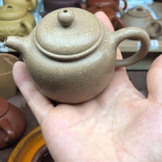 茶壶紫砂青段泥匏尊140豪升左右