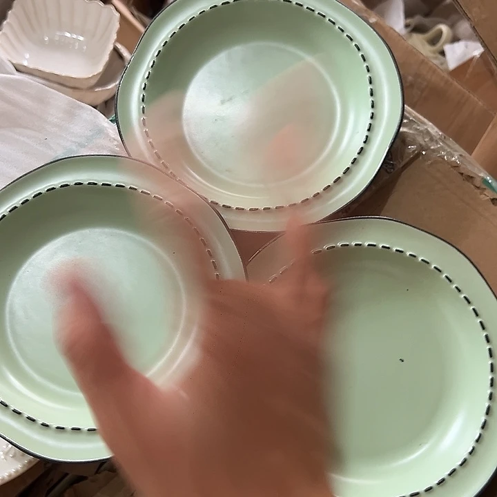 瓷片默认瑕疵商品续弦绿色3