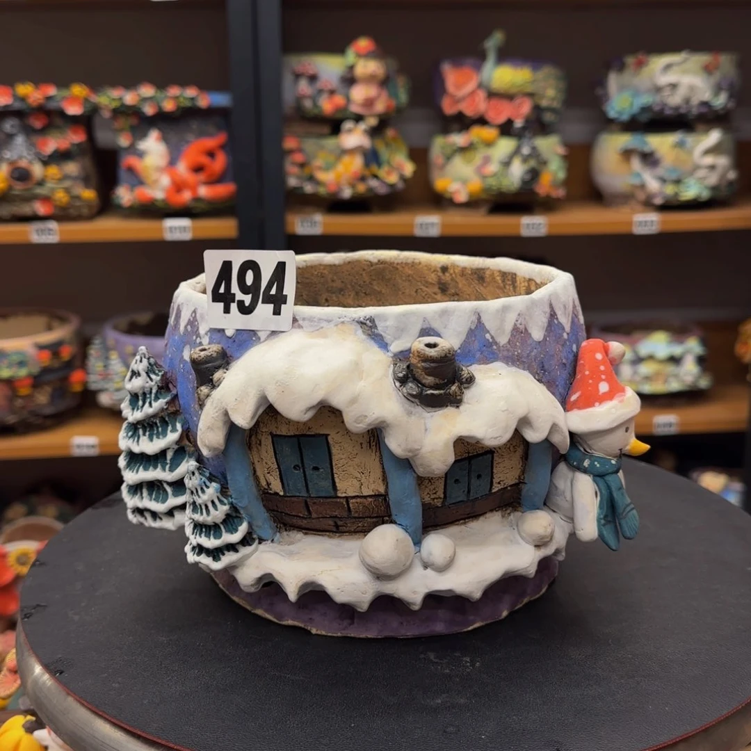 【闪购商品】粗陶手捏