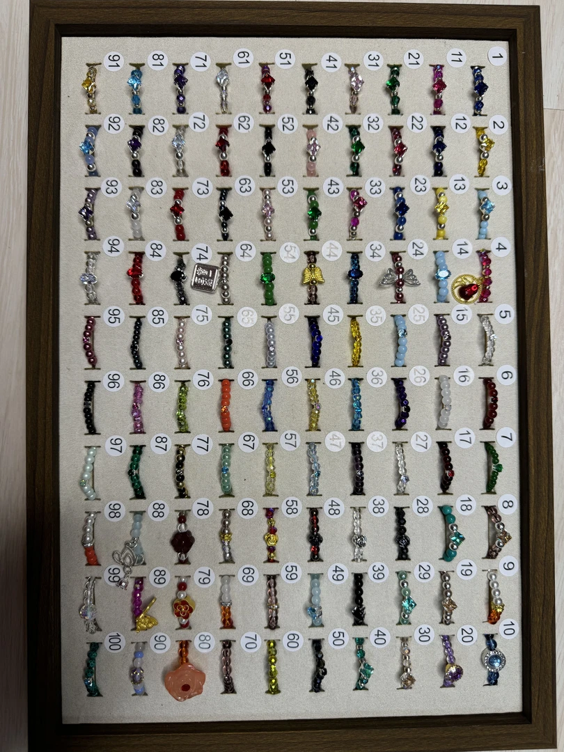 铜合金琉璃戒指 铜合金戒指【芸暄】开口可调节百搭戒指