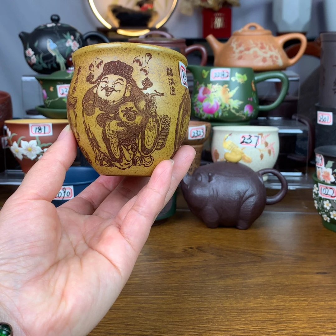 紫砂茶杯宜兴紫砂茶具