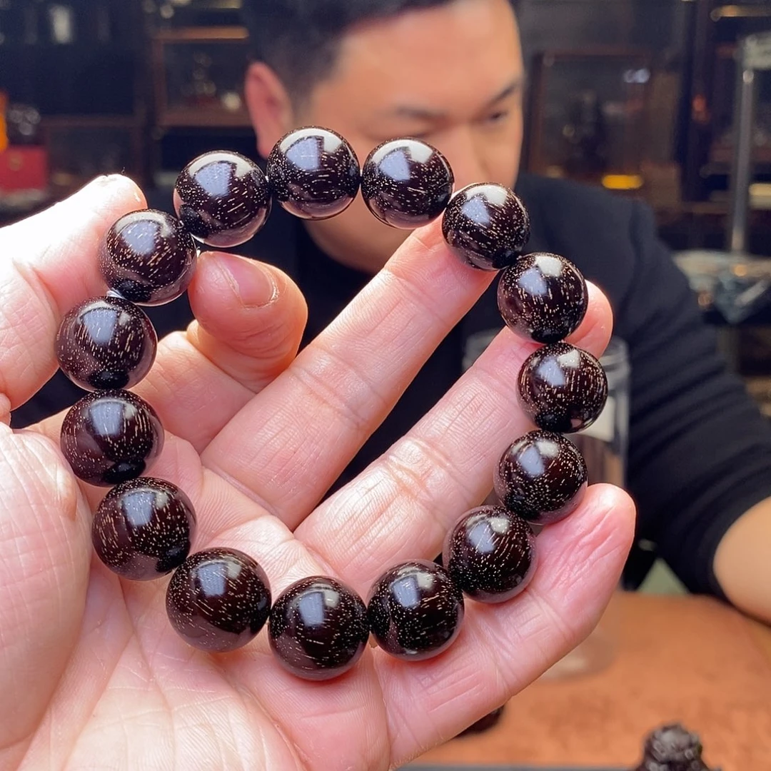 檀香紫檀（小叶紫檀）手串/手链淼*@15