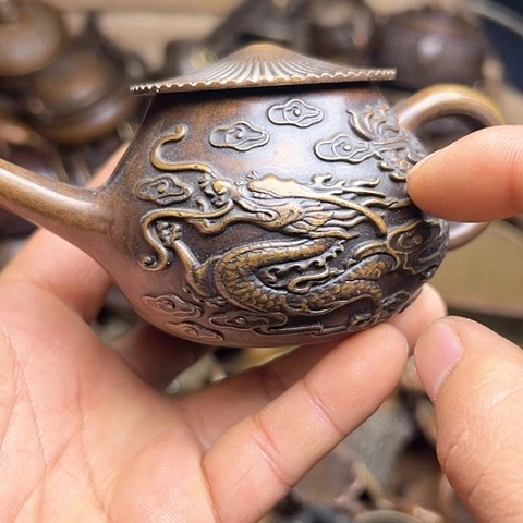 铜制文玩把玩物件