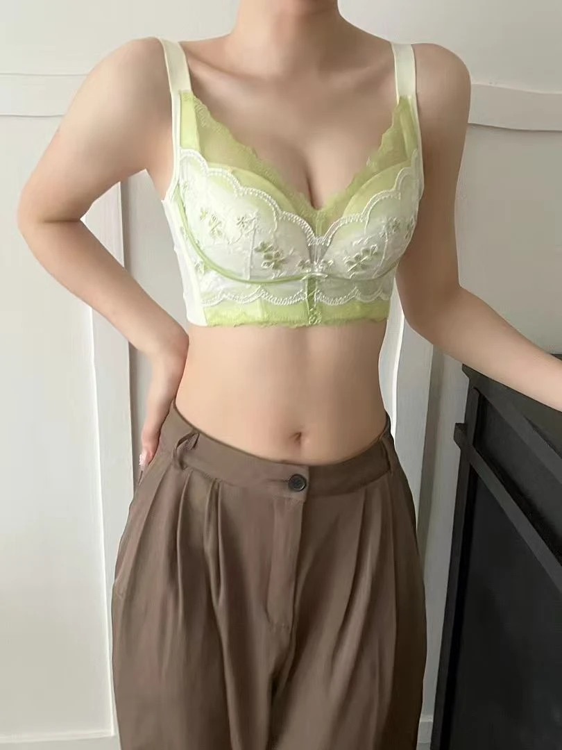 高端温感滋养杯托玛琳塑型内衣 邂逅玫瑰
