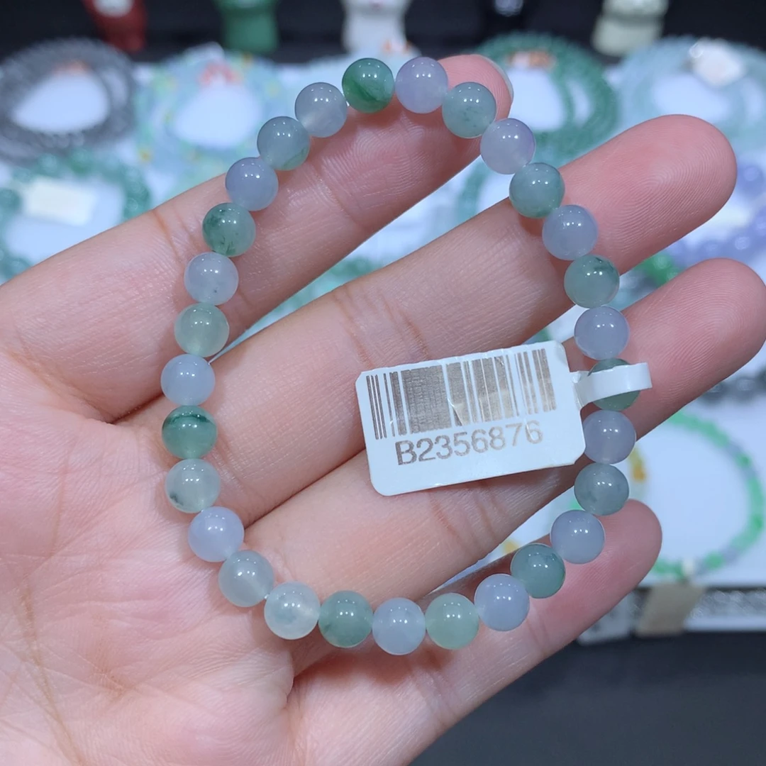 未镶嵌手串翡翠天然