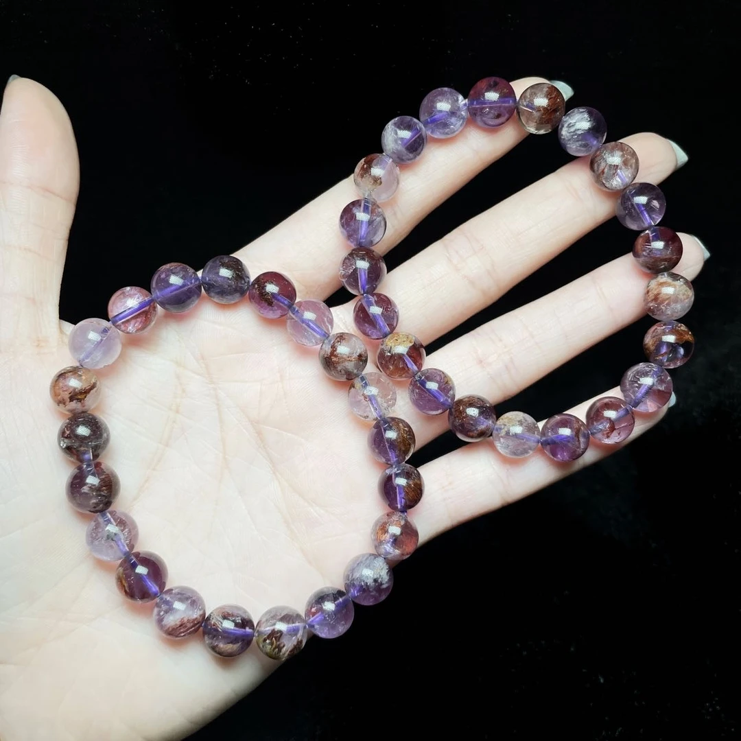 【云上叙】9 V0536-紫幽灵单圈手串-多样性发一件 -9mm（东哥）