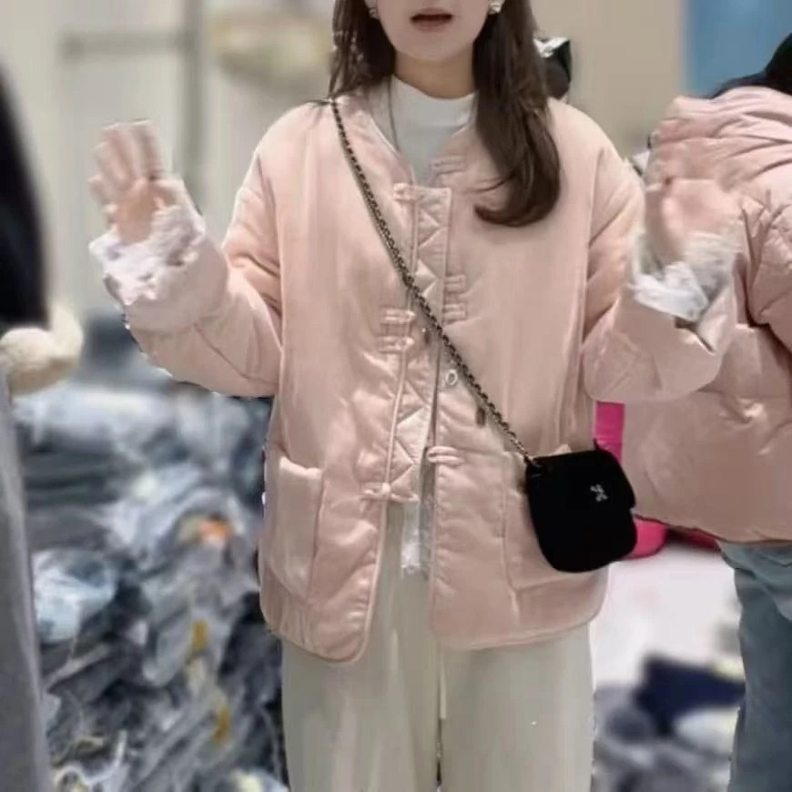 【三懿服饰】2024冬季新款新中式加棉百搭棉服外套-761