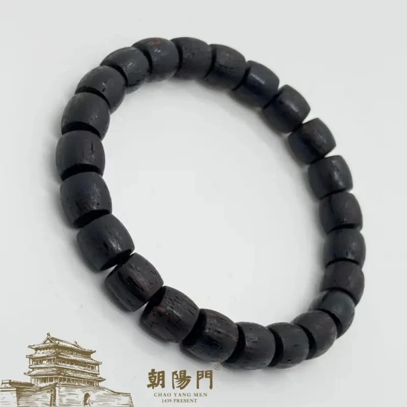 【E326】降真香野生沉水糖结奇楠直切手串8mm左右椰奶蜜香