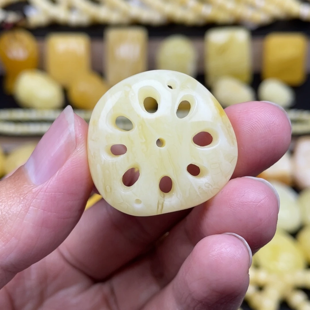 琥珀未镶嵌裸石琥珀蜜蜡