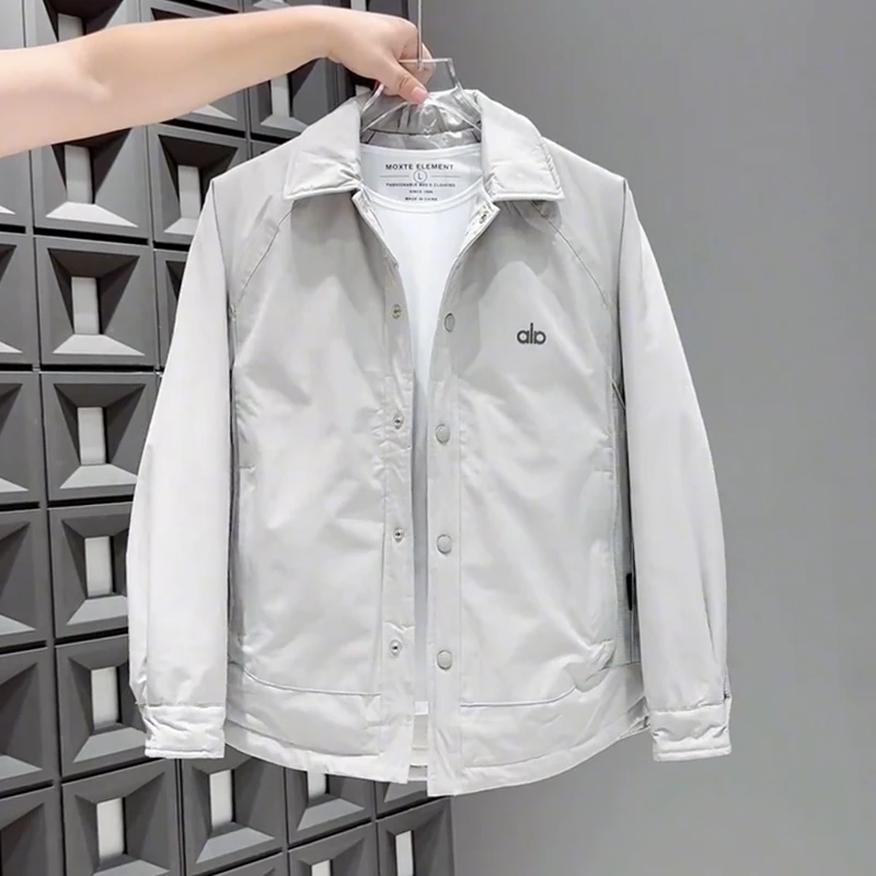 梦泡2025秋冬新款男士棉服外套翻领休闲宽松潮流保暖加棉夹克棉衣