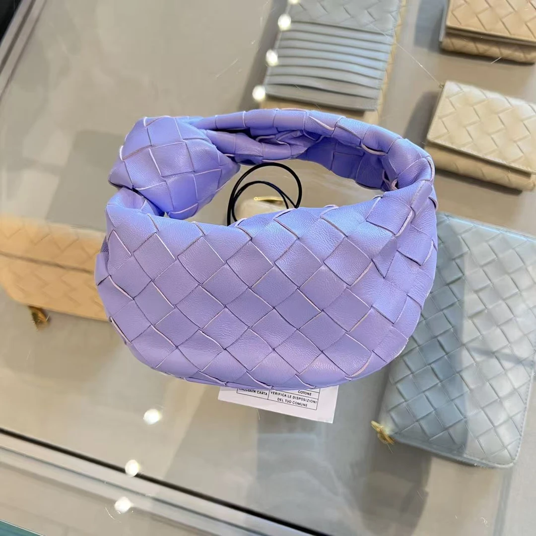 未使用 BOTTEGA VENETA/葆蝶家 /七七/mini jodie编制手拿包