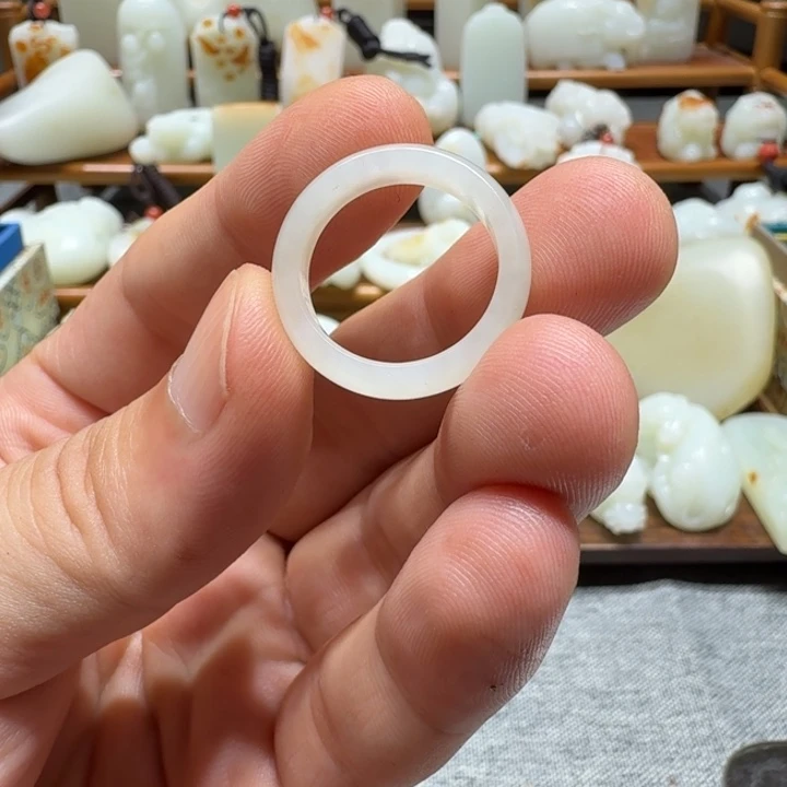 和田玉未镶嵌挂件赏*阁