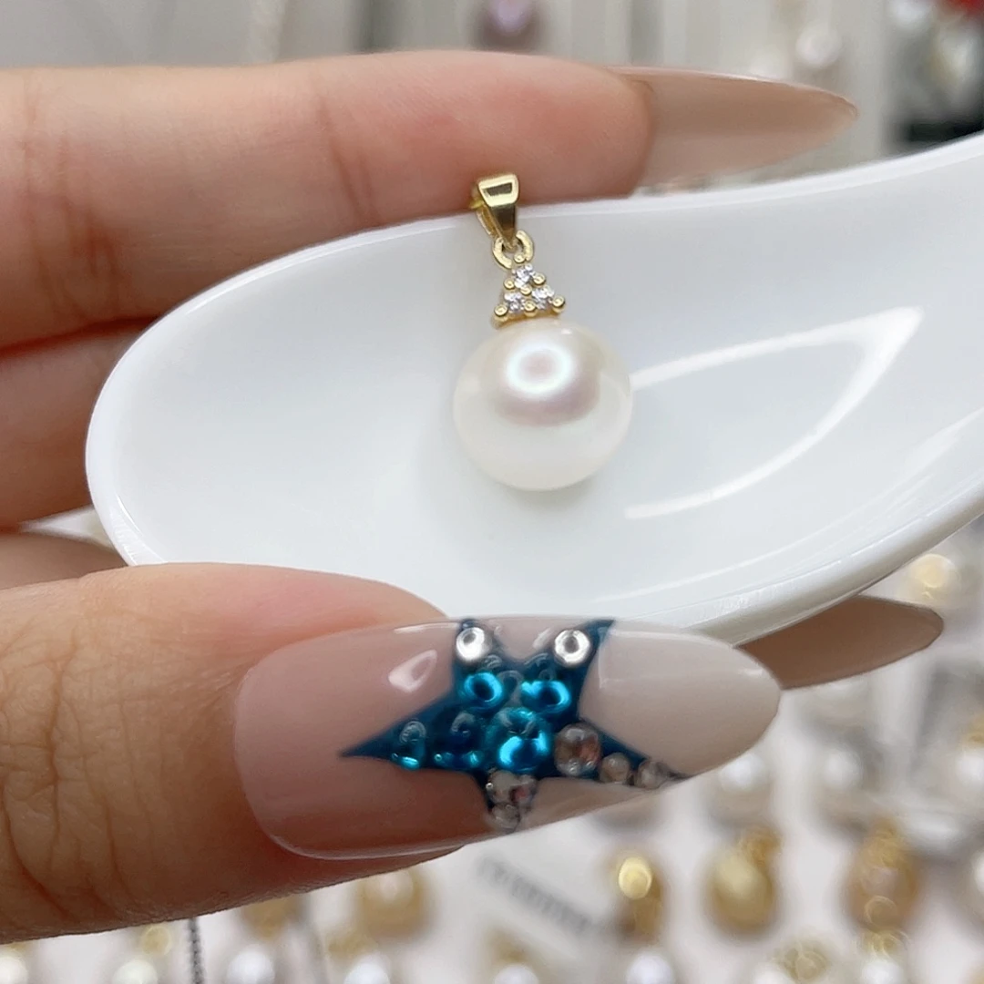 淡水珍珠合金吊坠(赠链)