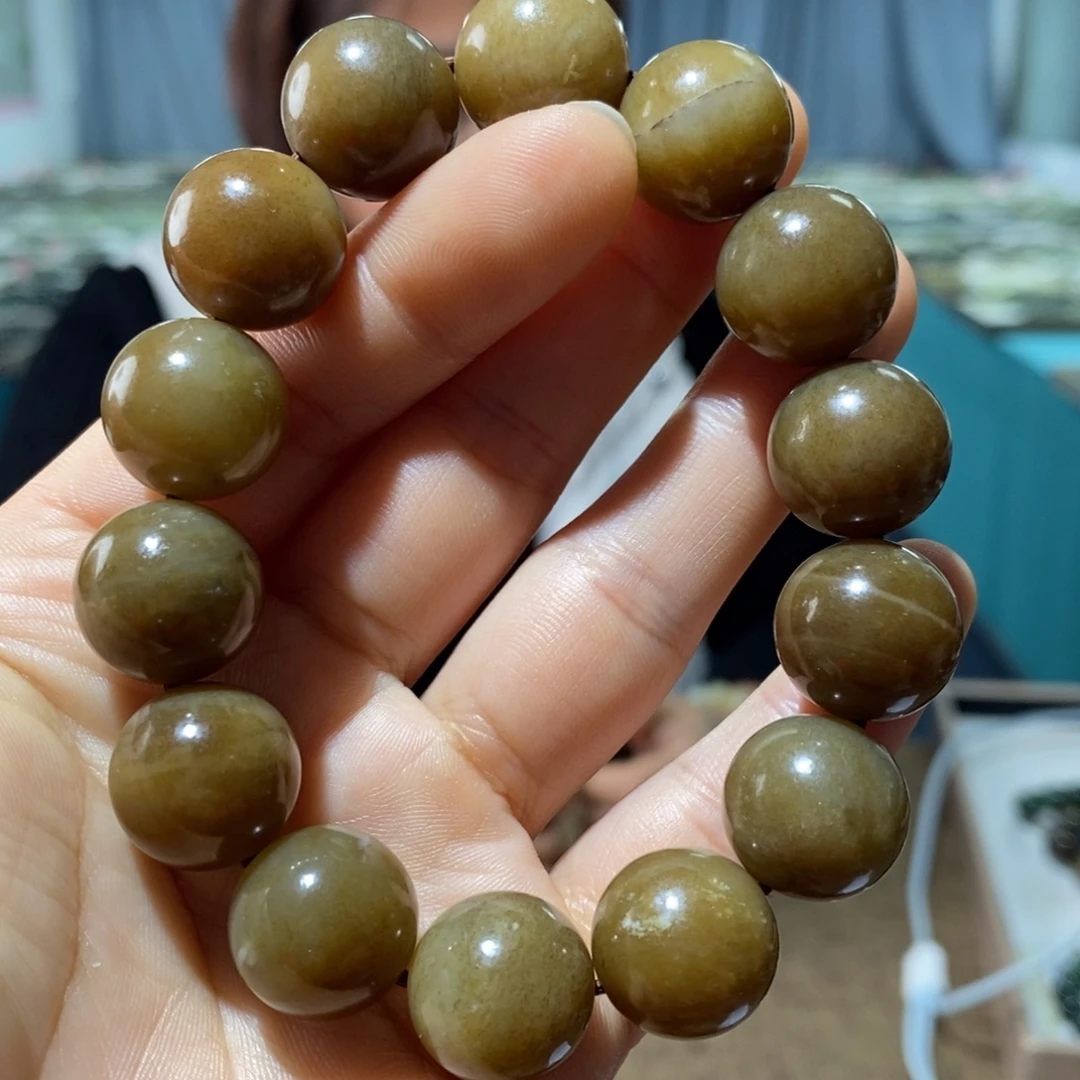 和田玉未镶嵌手链116