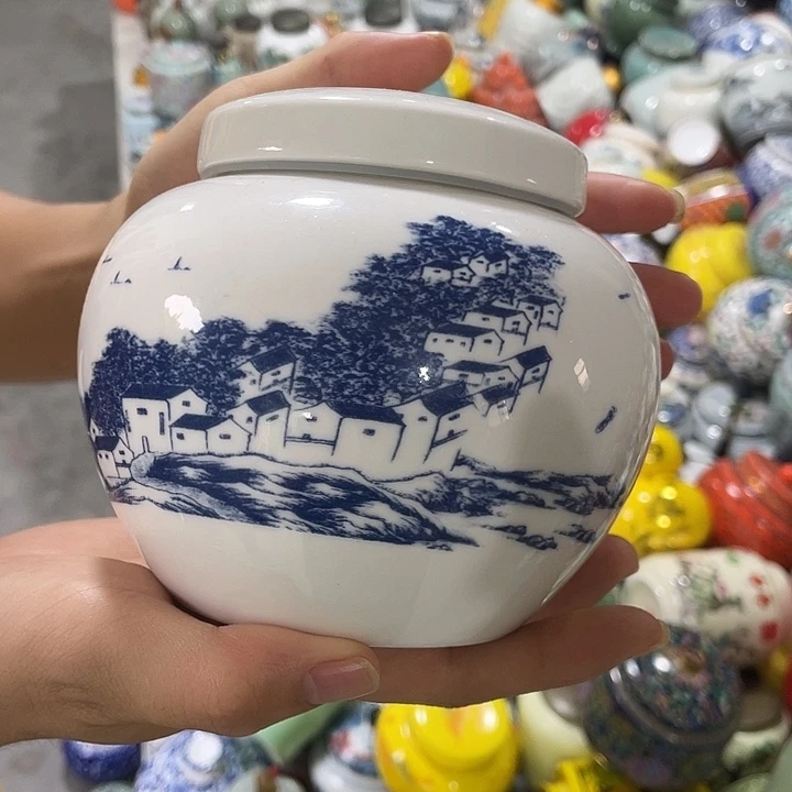 陶瓷罐茶叶罐密封罐