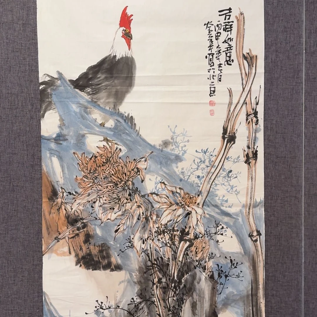 国画国画作品一幅