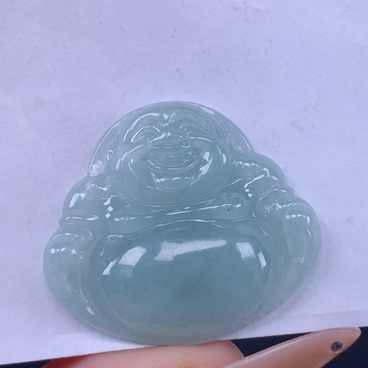 颈饰未镶嵌翡翠佛公