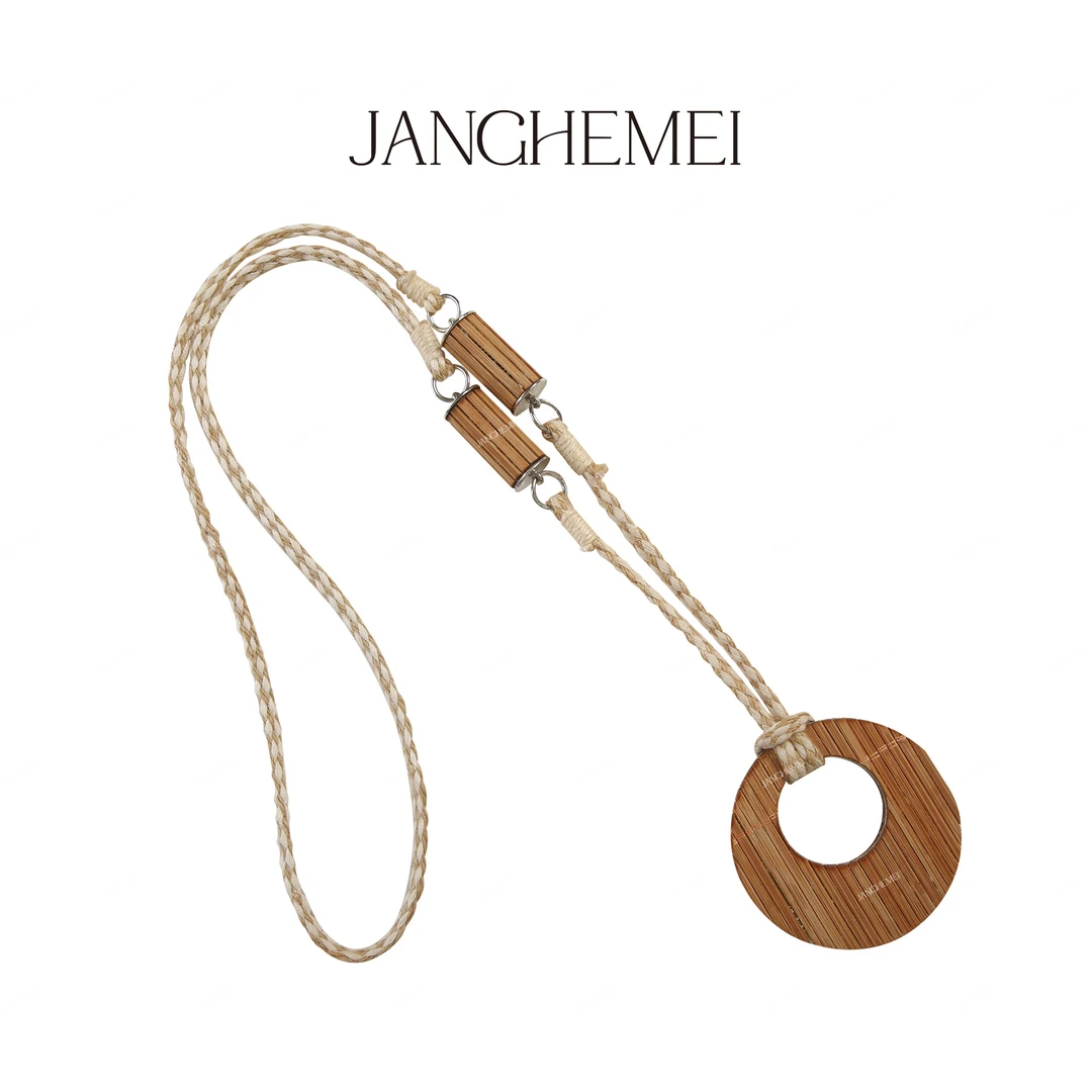 非金属涤纶项链 JANGHEMEI【原木项链】小众设计感项链 O30587M51