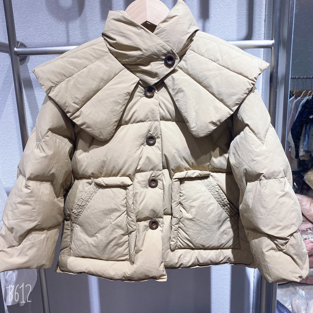 2085童装立领单排扣羽绒服