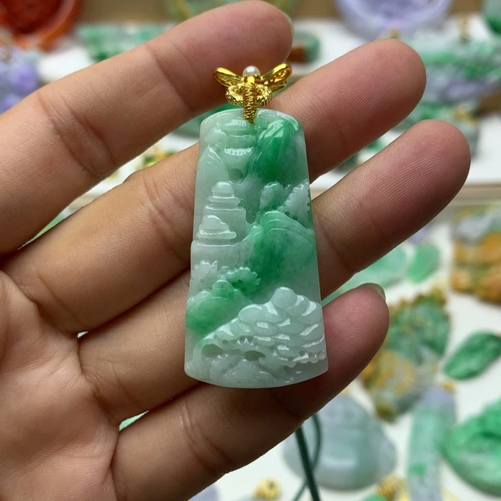 颈饰未镶嵌翡翠翡翠